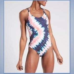 Athleta Dyed Keyhole One Piece